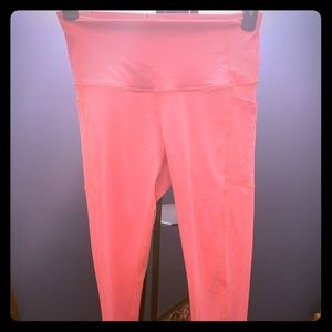Victoria’s Secret coral Leggings size Medium